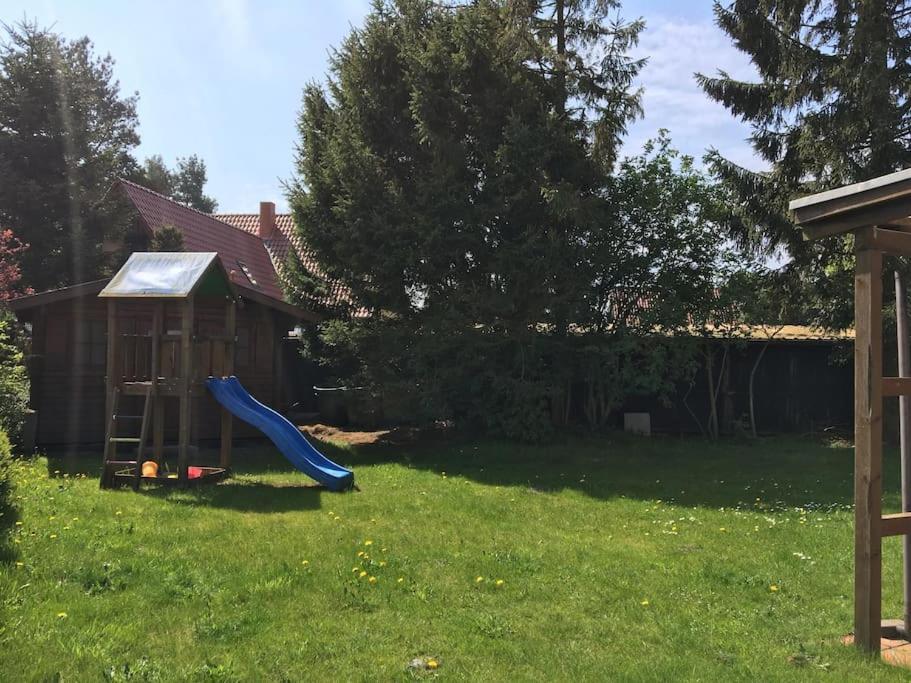 Trollhus - Grosses Familienfreundliches Ferienhaus Born Εξωτερικό φωτογραφία
